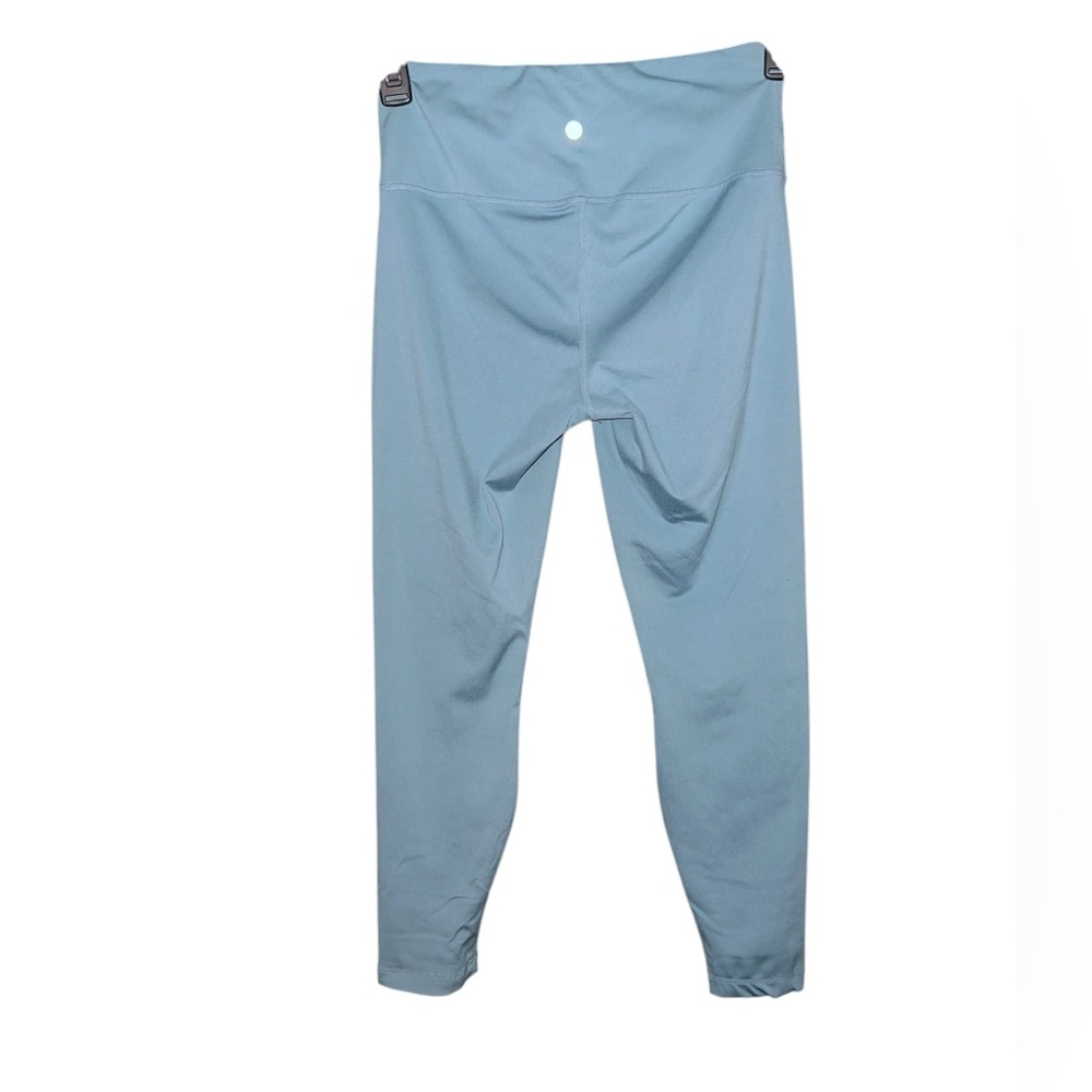 Yogalicious Lux Teal Leggings Woman’s Medium - Picture 2 of 3
